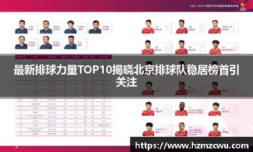 最新排球力量TOP10揭晓北京排球队稳居榜首引关注
