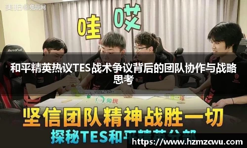 和平精英热议TES战术争议背后的团队协作与战略思考
